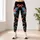 Rainbow Jewel Butterfly Garden for Yoga, Festival, and Everyday Active Wear Women Leggings - 6