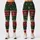 Nordic Snowflake Evergreen Fair Isle For Christmas Winter Yoga Fitness Women Leggings - 1