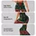 Nordic Snowflake Evergreen Fair Isle For Christmas Winter Yoga Fitness Women Leggings - 2