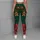 Christmas Ornament Gingerbread Bow Holiday Yoga Fitness Wear For Women Winter Season Leggings - 5