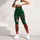 Christmas Ornament Gingerbread Bow Holiday Yoga Fitness Wear For Women Winter Season Leggings - 6