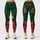 Christmas Ornament Gingerbread Bow Holiday Yoga Fitness Wear For Women Winter Season Leggings - 1