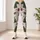 Vintage Christmas Trees Candy Canes And Holiday Lights For Cozy Winter Celebrations Leggings - 6