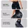 Gray Wolf Moonlit Forest Activewear For Hikers And Outdoor Wildlife Enthusiasts Gift Leggings - 2