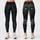 Dark Peacock Feather Botanical Ornamental Wear for Gothic Evening and Festival Style Leggings - 1