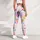 Rainbow Unicorn Sunglasses Fantasy for Festivals, Yoga, and Colorful Everyday Style Leggings - 4