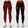 Red And Black Casino Suit Motifs For Las Vegas Nights And Statement Style For Women Leggings - 1