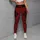 Red And Black Casino Suit Motifs For Las Vegas Nights And Statement Style For Women Leggings - 4