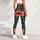 Tropical Hibiscus Garden For Resort Travel And Casual Streetwear Style For Women Leggings - 4