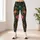 Tropical Hibiscus Garden For Resort Travel And Casual Streetwear Style For Women Leggings - 6