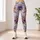 Autumn Pumpkin And Wildflower Garden For Halloween Outfits And Cottagecore Fashion Lovers Leggings - 6