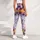 Autumn Pumpkin And Wildflower Garden For Halloween Outfits And Cottagecore Fashion Lovers Leggings - 4