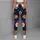 Santa Reindeer Snowflake Christmas Party Wear for Women and Teens Holiday Season Leggings - 4