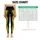 Reggae Music Note Side Stripe With Treble Clef For Festival Dance And Studio Wear Leggings - 3