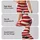 Candy Cane Stripes and Elf Belt Christmas Workout Wear for Women Holiday Fitness Leggings - 2