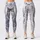 Arctic Wolf Nordic Moon Motif Yoga Fitness Studio And Everyday Activewear For Women Leggings - 1