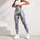 Arctic Wolf Nordic Moon Motif Yoga Fitness Studio And Everyday Activewear For Women Leggings - 5