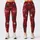 Red Christmas Snowflakes And Evergreen Trees For Women's Cozy Winter Holiday Outfits Leggings - 1