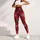 Red Christmas Snowflakes And Evergreen Trees For Women's Cozy Winter Holiday Outfits Leggings - 6