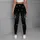 Silver Celestial Moon And Star Night Sky For Everyday Wear, Yoga And Stargazing Women Leggings - 5