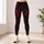 Vintage Gothic Crimson Floral Paisley For Dark Romantic Evening And Daily Wear Women Leggings - 6