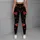 Red Hearts And Stars Celestial Valentine's Day Date Night Style For Plus Size Women Leggings - 5