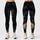 Black Panther Peony Floral Night Garden for Gothic Evening Style and Feline Lovers Leggings - 1