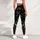 Gothic Skeleton Skull Collage For Dark Streetwear And Halloween Outfit Styling Women Leggings - 5