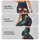 Whimsical Santa Claus Christmas Trees For Festive Holiday Parties And Winter Gift Giving Leggings - 2
