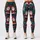 Whimsical Santa Claus Christmas Trees For Festive Holiday Parties And Winter Gift Giving Leggings - 1