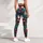 Whimsical Santa Claus Christmas Trees For Festive Holiday Parties And Winter Gift Giving Leggings - 5