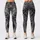 Monochrome Reptile Scale Mosaic For Women's Edgy Streetwear And Evening Event Looks Leggings - 1