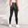 Nordic Wolf Celtic Knotwork High Waist Activewear For Hiking Travel And Yoga Women Leggings - 4