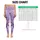 Whimsical Lavender Snowman Snowflake Cozy Winter Holiday Everyday Outfit For Women Leggings - 3