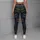 Luxury Masquerade Masks And Tropical Foliage For Mardi Gras Festival Style Women Leggings - 5