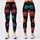 Neon Jack O Lanterns For Halloween Parties, Festivals And Spooky Season Fashion Leggings - 1