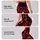 Abstract Crimson And Magenta Flame Fire for Festival Dance Workout Streetwear Women Leggings - 2