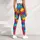 Colorful Jigsaw Puzzle Pieces for Playful Everyday Style and Autism Awareness Gifts Leggings - 4