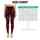 Crimson Rose Garden On Black For Romantic Boutique Style And Night Out Looks For Women Leggings - 3