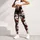 Christmas Husky Santa Hat Snowflakes With Holly Bells For Festive Winter Outfits Leggings - 6