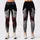 Silver Gray Tabby Cat Starry Winter Sky Cranberry Scarf Cozy Night Outfit For Women Leggings - 1