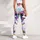 Rainbow Unicorn With Sunglasses And Stars For Festival Yoga Party Style Women Girls Leggings - 5