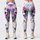 Rainbow Unicorn With Sunglasses And Stars For Festival Yoga Party Style Women Girls Leggings - 1