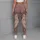 Noble Nordic Wolf Rune Knotwork In Dusty Mauve For Yoga Travel Retreats And Boho Women Leggings - 4