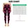 Hot Pink Skull Halloween Goth Party Outfit For Women Spooky Fitness And Festival Wear Leggings - 3