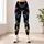 Colorful Stained Glass Butterflies for Yoga, Travel and Everyday Activewear Style Leggings - 6