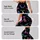 Colorful Stained Glass Butterflies for Yoga, Travel and Everyday Activewear Style Leggings - 2