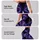 Glowing Purple Butterfly Aurora For Yoga, Dance And Women's Mystical Night Style Leggings - 2