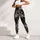 Gothic Skull Rose Skeleton Hand Halloween Outfit for Dark Romantic Streetwear Style Leggings - 5