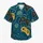 Retro Game Controllers and Tropical Leaves for Beach Vacation Gamers and Summer Travel Hawaiian Shirt - 7